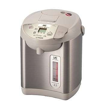 【中古】(人並み外れたに好いたらしい)虎 VE明かりポット 「とく子さん」 アーバンベージュ 2.2L PVW-A220-CU