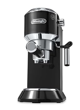 【中古】デロンギ(DeLonghi) エスプレッソ・カップチーノ製造業者 黒いこと デディカ EC680BK
