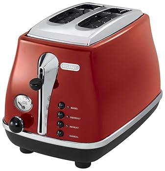 【中古】デロンギ(DeLonghi) アイコナ・コレクション ポップアップトースター CTO2003J-R