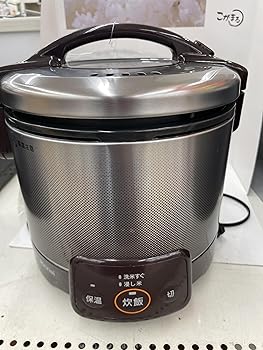 【中古】リンナイ 屁っ放り炊飯器 RR-030VQ（DB）プロパン