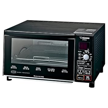 【中古】象印マホービン オーブントースター こんがり倶楽部 食パン4枚焼き サクふわトースト マイコン自動コース 温度調整 お手入れカンタン ブラック E｜GoodLifeStore