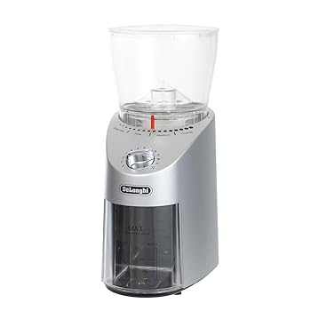 【中古】(人並み外れたに好いたらしい)DeLonghi(デロンギ) De\u0027Longhi珈琲圧砕機 KG366J 玉蜀黍式 珈琲豆310g分 安全性のある腹積もり 中挽き~極細挽き 粒度16座標軸 低速グラインディ