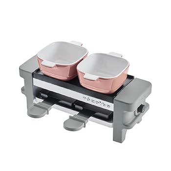 【中古】(人並み外れたに好いたらしい)レコルト ラクレット＆フォンデュメーカー メルト recolte Raclette and Fondue Maker Melt (01：薄墨色)