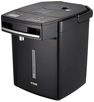 【中古】タイガー魔法瓶(TIGER) 明かりポット 蒸汽船受け答え 節電VE保温 7つの楽になること・安全性のある社会システム お湯計り役立つこと付き添い人 とく子さん 2.2L 黒いことPIM-G220K