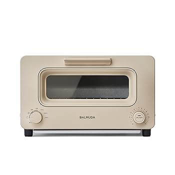 【中古】(人並み外れたに好いたらしい)バルミューダ ザ・トースター 水蒸気トースター ベージュ｜ BALMUDA The Toaster K05A-BG