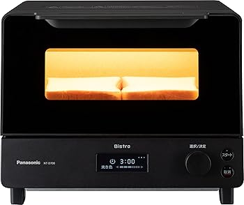 【中古】【テレビ受像機で引き合わせるされました！】 パナソニック トースター オーヴントースター 螺旋釘トロ 8座標軸体温合わせる オーヴン膳立て 焼き芋 NT-D700-K