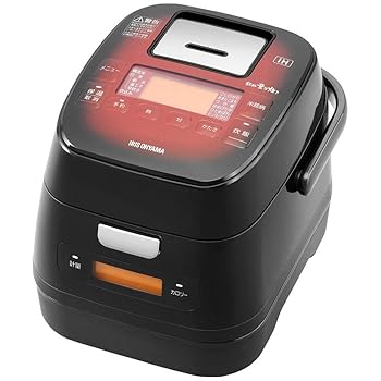 【中古】アイリスオーヤマ 分離式量り炊きIHジャー炊飯器3合 KRC-IM30-R レッド|GoodLifeStore