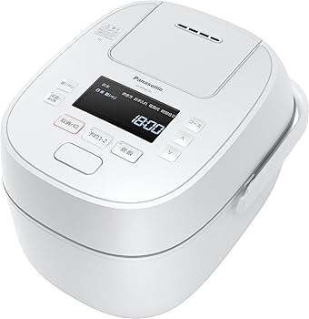 【中古】(人並み外れたに好いたらしい)パナソニック 炊飯器 5.5合 変数翦断応力\u0026大射撃能力おどり炊き 全面熱のある状態6段IH式 白いこと SR-MPW101-W