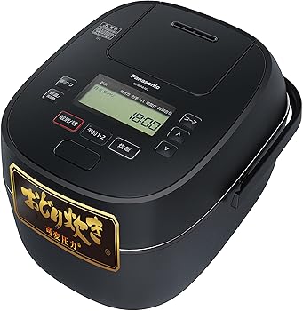 【中古】(人並み外れたに好いたらしい)パナソニック 炊飯器 5.5合 変数翦断応力おどり炊き 全面熱のある状態5段IH式 黒いこと SR-MPA101-K