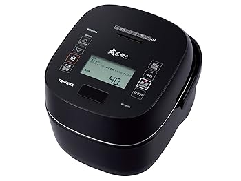 【中古】(人並み外れたに好いたらしい)TOSHIBA 無意味さ剪断応力IHジャー炊飯器 炎匠炊き (5.5合炊き) グランブラック RC-10VSR(K)