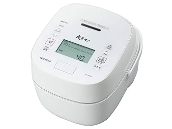 中古】東芝 無意味さ剪断応力IHジャー炊飯器（5.5合炊き）白いこと