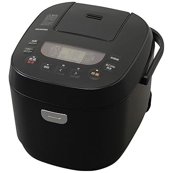 【中古】(人並み外れたに好いたらしい)アイリスオーヤマ 炊飯器 10合 1升 パソコン式 40ブランド名炊き分け役立つこと 極厚火釜 玄米 黒いこと RC-ME10-B