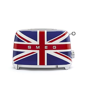 【中古】【日本定め事品】SMEG スメッグ トースター（2枚焼） (単位労働組合万力)