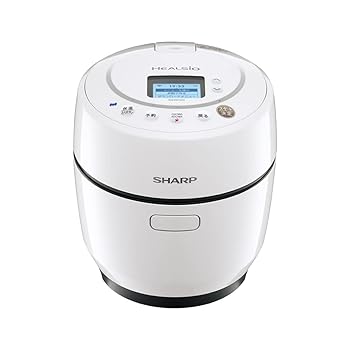 【中古】(人並み外れたに好いたらしい)せつ然たる ヘルシオ 熱っぽいまかない方 灯し火膳立て鍋 無水鍋 1.0L 1~2人用 白いこと KN-HW10G-W