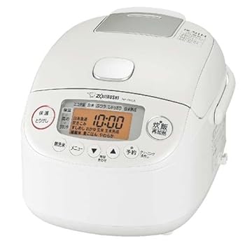 【中古】象印マホービン 炊飯器 3合 白いこと NP-RN05-WA
