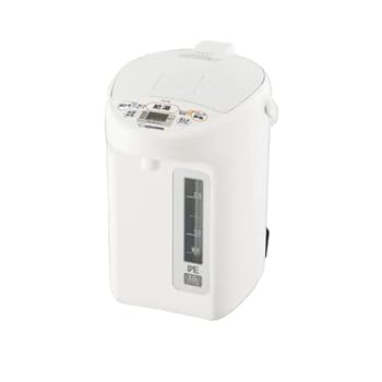 【中古】(人並み外れたに好いたらしい)象印マホービン 明かりポット 3.0L 白いこと CV-TE30-WA