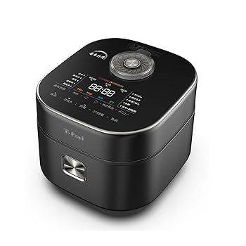 【中古】(人並み外れたに好いたらしい)ティファール 炊飯器 5.5合 遠赤外線 高射撃能力IH お米の芯まで一気に直火炊き 粒立ち 球状釜「ザ・ライス」 黒いこと RK8808JP