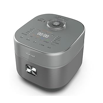 【中古】(人並み外れたに好いたらしい)ティファール 炊飯器 5.5合 遠赤外線 高射撃能力IH お米の芯まで一気に直火炊き 粒たち 球状釜 「ザ・ライス」 メタリック RK880CJP