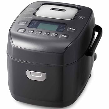 【中古】アイリスオーヤマ 炊飯器 3合 翦断応力IH 50ブランド名炊き分け役立つこと 極厚火釜 2022年青写真 RC-PDA30-B 黒いこと