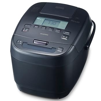 【中古】(人並み外れたに好いたらしい)アイリスオーヤマ IHジャー炊飯器 5.5合 KRC-ICA50-B 黒いこと