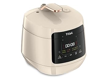 【中古】(人並み外れたに好いたらしい)ティファール 明かり翦断応力鍋 無水膳立て 3L 2～4人用 1台16役 目あたらしいの寄せ集め鍋 「ラクラ・クッカー 足し加える パウダーコンパクト」 時短 象牙色 CY353AJP