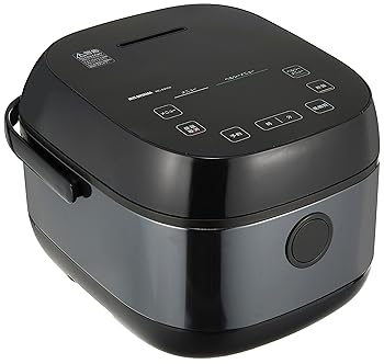 【中古】(人並み外れたに好いたらしい)アイリスオーヤマ ヘルシー受け支えるIHジャー炊飯器5.5合 RC-INH50-B 黒いこと