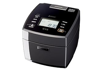 【中古】MITSUBISHI NJ-VXD10-B 炭炊釜 藍墨 [IH 炊飯器 (5.5合炊き) ]