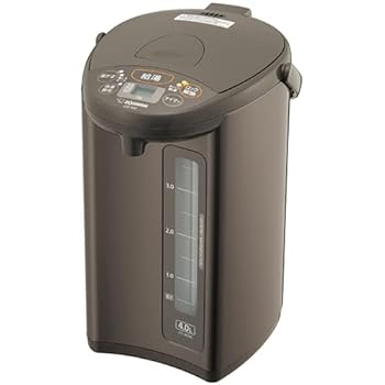 【中古】(人並み外れたに好いたらしい)象印マホービン 明かりポット 4.0L メタリックブラウン CD-WZ40-TM