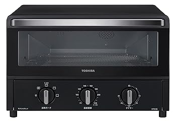 【中古】(人並み外れたに好いたらしい)東芝(TOSHIBA) トースター オーヴントースター 4枚焼き 体温合わせる役立つこと付き添い人  タイマー30分 黒いこと HTR-R6(K)