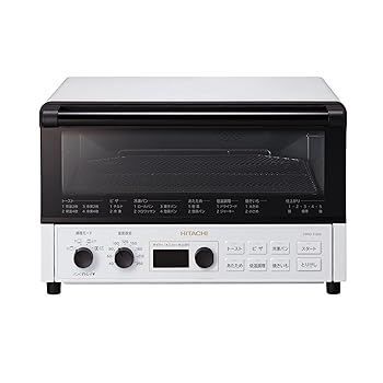 【中古】(人並み外れたに好いたらしい)日立 コンベクション オーヴントースター HMO-F300 W 白いこと 1,300W 4枚焼き 遠赤暖房器 ノン飛球膳立て