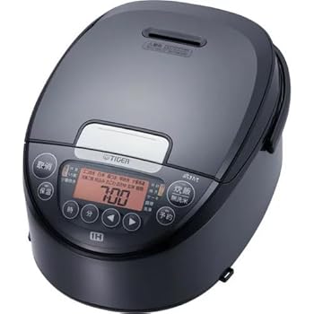 【中古】Tiger JPW-G100 うす暗い薄墨色 IHジャー炊飯器 炊きたて 5.5合