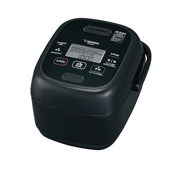 【中古】(人並み外れたに好いたらしい)象印マホービン 炊飯器 5.5合 黒いこと NW-CA10-BA