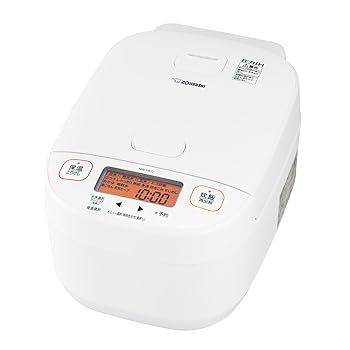 【中古】(人並み外れたに好いたらしい)象印マホービン 炊飯器 5.5合 白いこと NW-YA10-WA