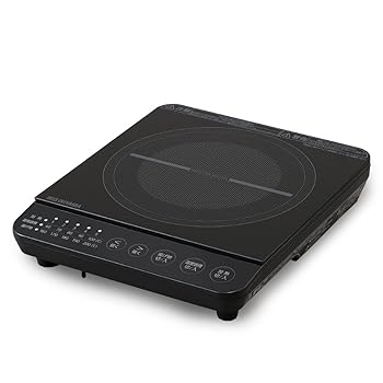 【中古】(非常に良い)アイリスオーヤマ 1口IHコンロ1000W IHK-T392-B ブラック｜GoodLifeStore