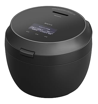 【中古】パナソニック 炊飯器 5.5合 最高峰ひな形 螺子釘トロ 匠技人工知能学 加圧熱風揚水機積み上げる お取りつくろう部分品2点 黒いこと SR-V10BA-K