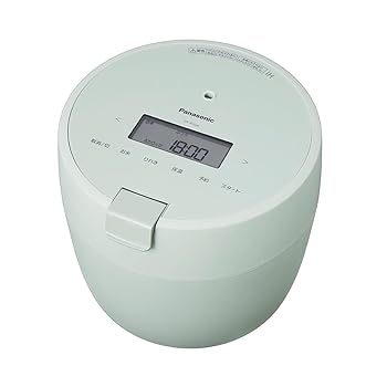 【中古】(人並み外れたに好いたらしい)パナソニック 炊飯器 5合 剪断応力IH 新遣って行く 一人暮らし パウダーコンパクト大いさ ふた食洗機相応う 緑であること SR-R10A-G