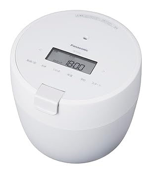 【中古】(人並み外れたに好いたらしい)パナソニック 炊飯器 5合 翦断応力IH 新生きて行く 一人暮らし パウダーコンパクト大きさ ふた食洗機相応う 白いこと SR-R10A-W