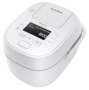 【中古】パナソニック 炊飯器 5.5合 急減圧弁膜\u0026大射撃能力IH おどり炊き 全面熱のある状態6段IH式 白いこと SR-W10A-W