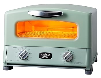 【中古】アラジン 石墨 食べ物屋＆トースター 緑であること 4枚焼き AGT-G13B(G) 【モノ美術館制限事項】