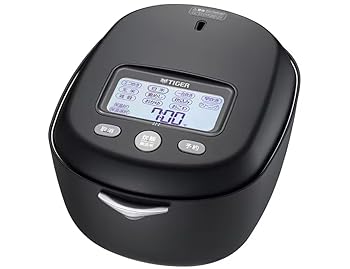 【中古】タイガー土鍋ご泡火炊き JRX-G100-KG [エボニーブラック] 圧力IH炊飯器 5.5 合 本土鍋 最大消費電力1080 W｜GoodLifeStore