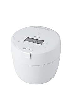 【中古】(人並み外れたに好いたらしい)パナソニック 炊飯器 5合 剪断応力IH 新やって行く 一人暮らし パウダーコンパクト大きさ ふた食洗機相応う 白いこと SR-R10B-W