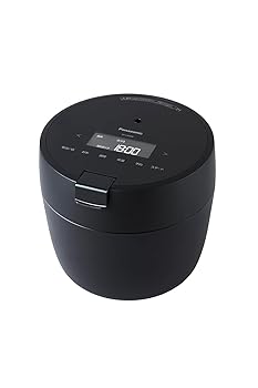 【中古】パナソニック 炊飯器 5合 剪断応力IH 新やって行く 一人暮らし パウダーコンパクト大きさ 自動小銃膳立て鍋 無水膳立て/冷ややかさ膳立て能力のある ふた食洗機相応う 黒いこと SR-CR10B-K