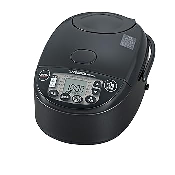 【中古】(人並み外れたに好いたらしい)象印マホービン 炊飯器 5.5合 黒いこと NW-VR10-BA