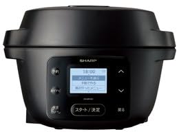 【中古】(人並み外れたに好いたらしい)せつ然たる SHARP/ヘルシオ 熱っぽいまかない方 KN-MN16H-B [黒いこと]