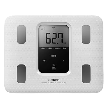 【中古】オムロン 体重体組成計 カラダスキャン ホワイト HBF-220-W