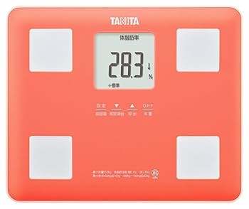 【中古】TANITA 体組成計 コーラルピンク BC-760-PK