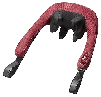 【中古】(非常に良い)首肩マッサージャー グラネスファースト (レッド)　スライヴ　首もみ｜GoodLifeStore
