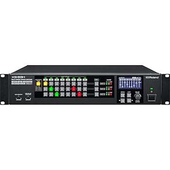【中古】Roland xs-83h 8 x 3マルチ初期化AVマトリックススイッチャ
