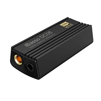 【中古】(非常に良い)iBasso Audio DC06 アイバッソ Type C タイプC USB DAC ポータブル 小型 アンプ 3.5mm 4.4mm ケーブル着脱式 ハイレゾ HD ロスレス android 【国