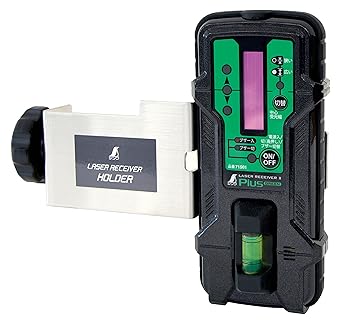 【中古】シンワ測定(Shinwa Sokutei) 受光器 レーザ受信システム II Plus 緑であること用 保持者 71501